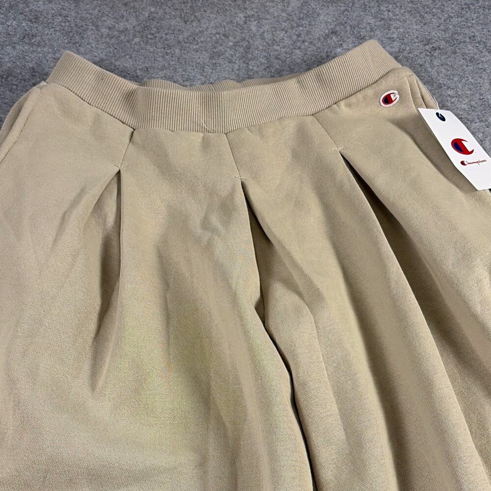 Champion wide leg pleated sweatpants 30" Inseam 28" WaistCotton nwt